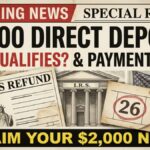 $2,000 IRS Direct Deposit 2026: Check Eligibility, Payment Dates and Who Will Receive the Deposit