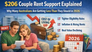 $206 Couple Rent Support Explained – Why Many Australians Are Getting Less Than They Should in 2026