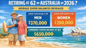 Retiring at 62 in Australia in 2026? Average Super Balances Revealed