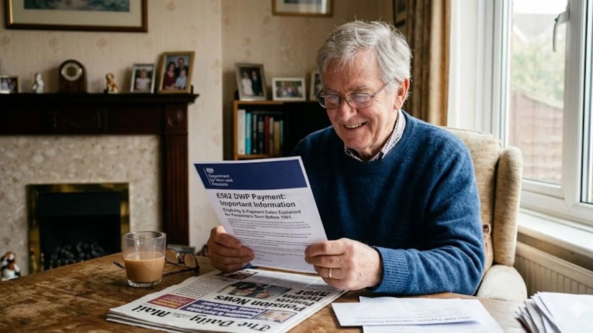 DWP £562 Pension Payment Update 2026: Eligibility for Pensioners Born Before 1961 Explained