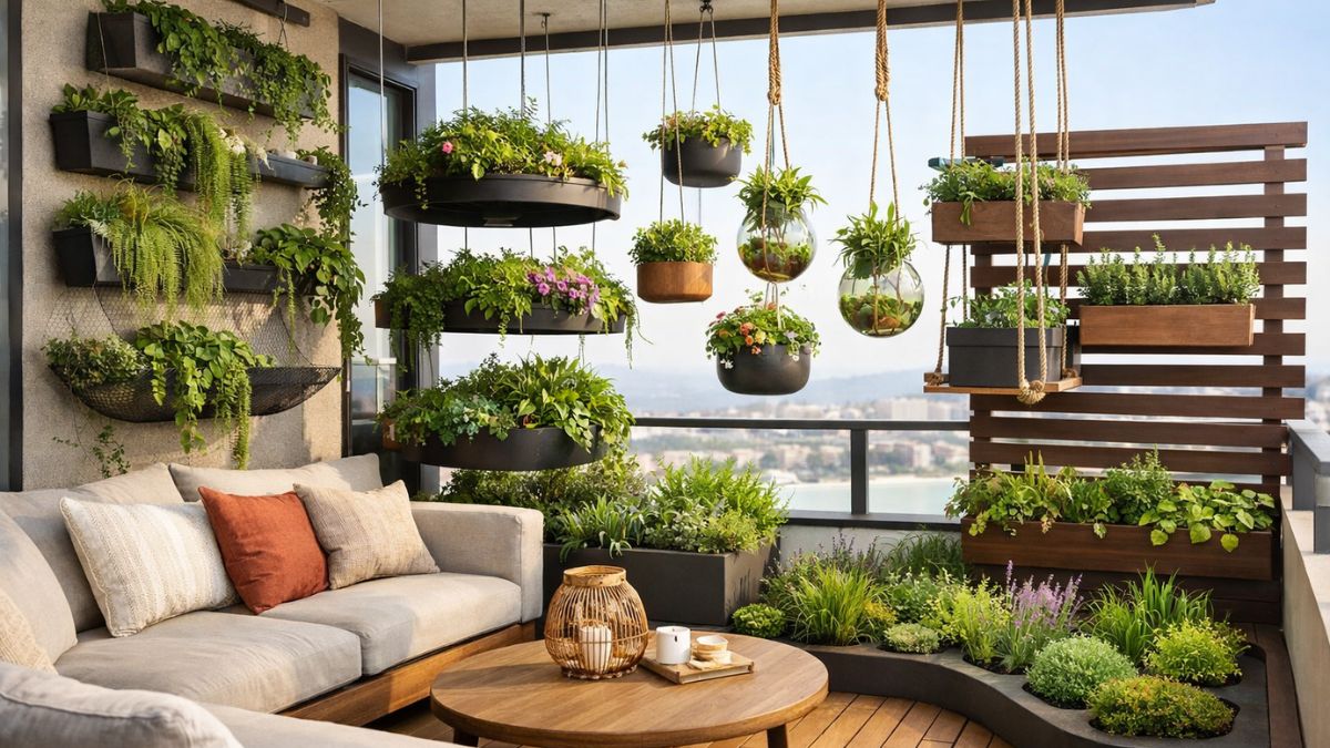 Las macetas pasaron de moda: así es la nueva tendencia de 2026 para renovar tu balcón o terraza