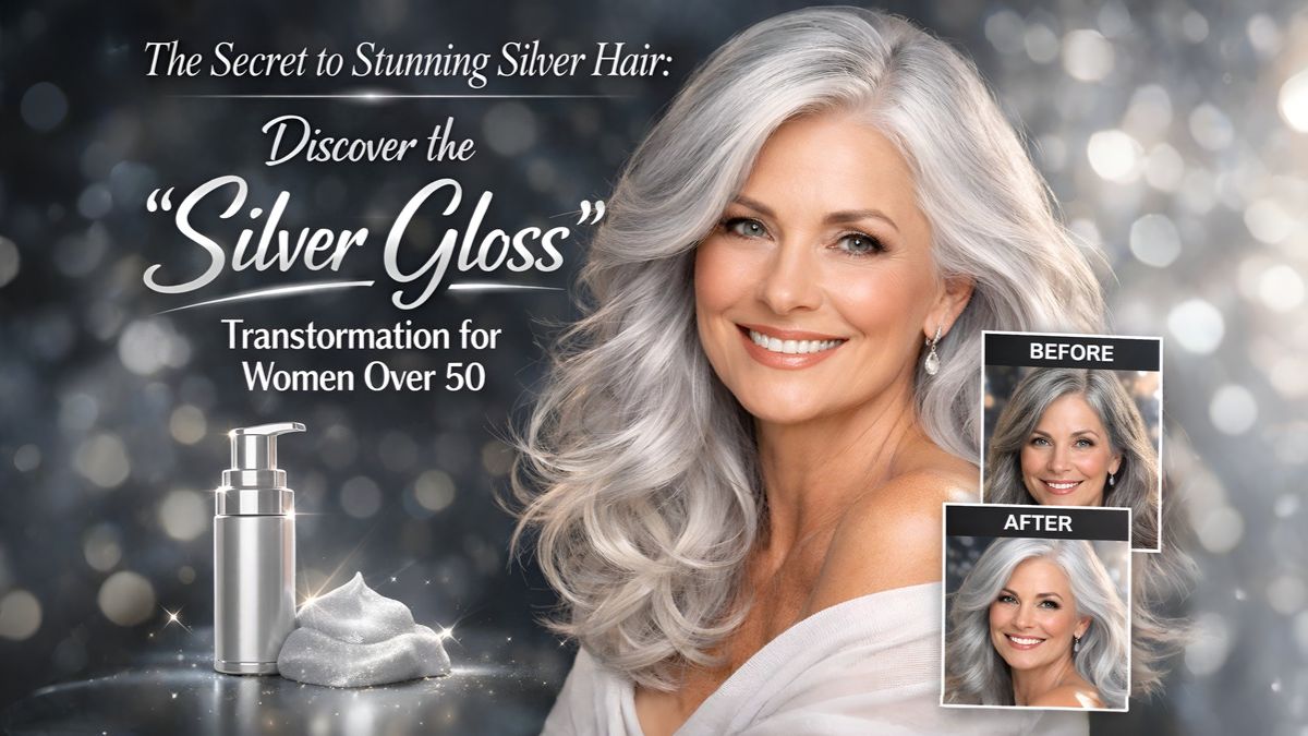 The Secret to Stunning Silver Hair: Discover the “Silver Gloss” Transformation for Women Over 50