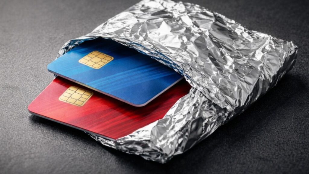 Envolver las tarjetas en papel aluminio: el truco secreto que pocos conocen