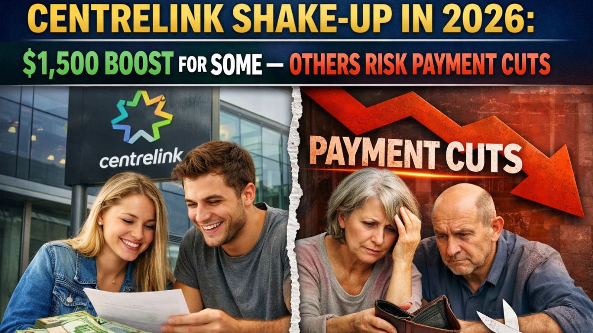 Centrelink Shake-Up in 2026: $1,500 Boost for Some — Others Risk Payment Cuts